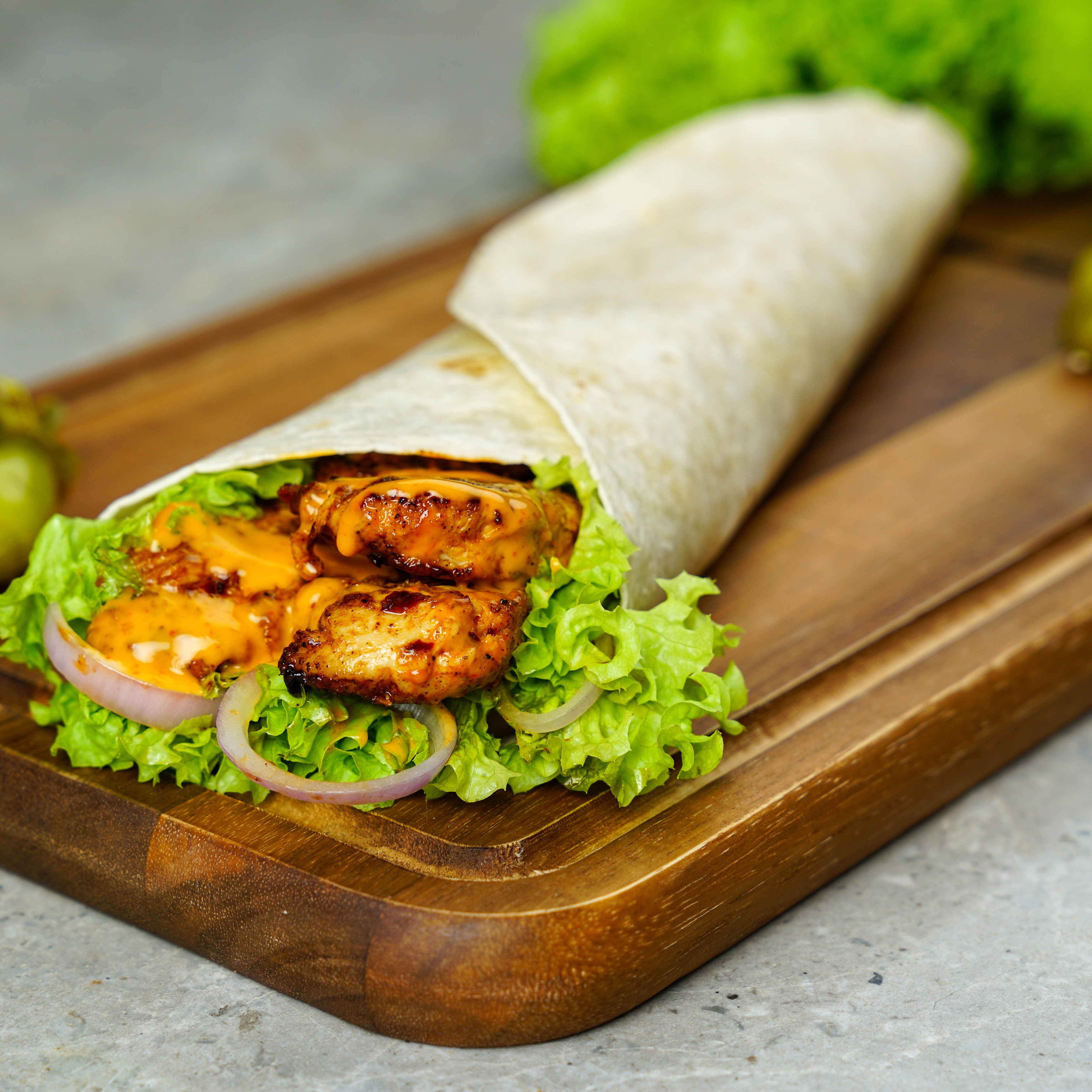 Spicy Chicken Wraps